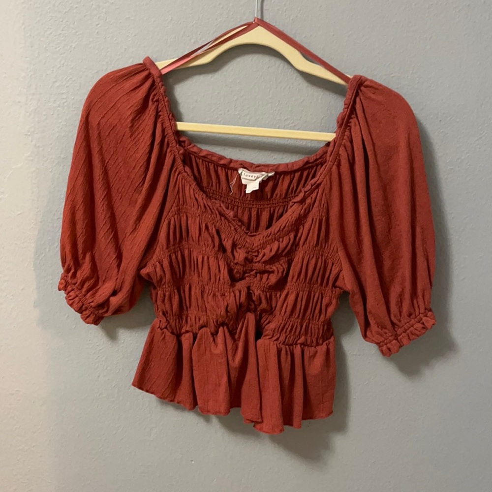 Boutique Smocked Blouse